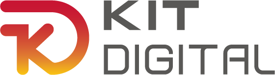 Logotipo de Kit Dig, una empresa enfocada en soluciones digitales innovadoras.